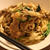鶏とキノコの☆こっくり秋色パスタ