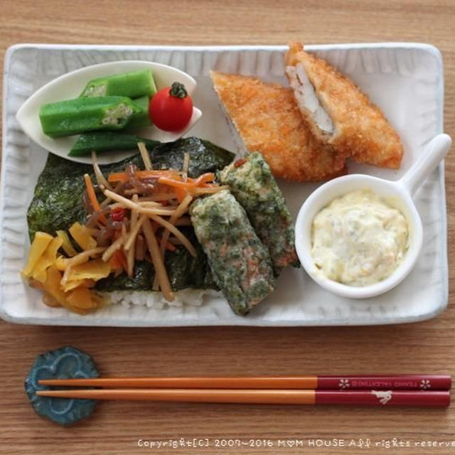 海苔弁風ワンプレート ✿ 作りおき♪