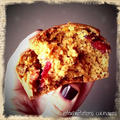 healthy muffins orange & cranberry [vegan]　(日本語訳あり)