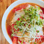 鯖缶トマトうどん