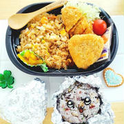 ちいかわおにぎり♪ハチワレおにぎり弁当＆白石区格安美味「蘭豆」らんずさんの焼肉ランチ「ジンギスカンランチ」