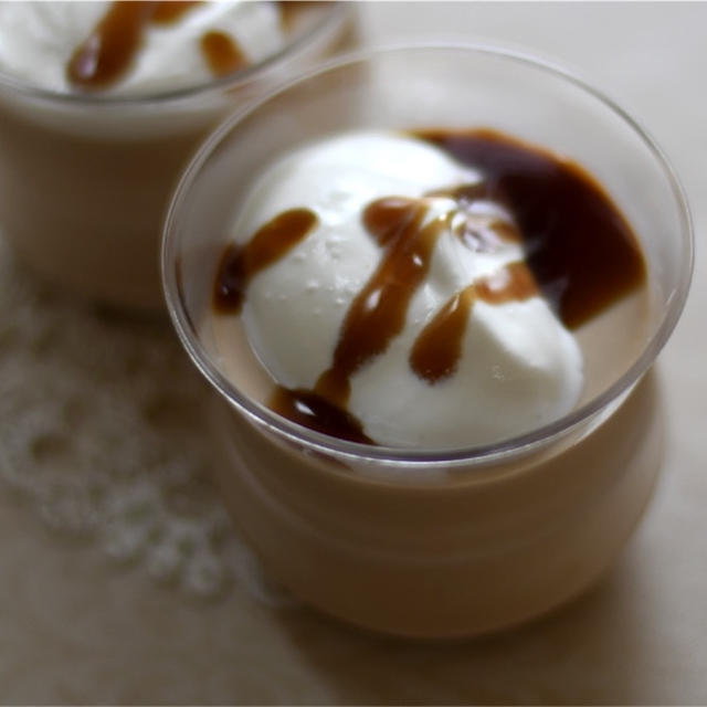 ほうじ茶プリン