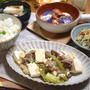 【レシピ】豚肉と豆腐のねぎ塩旨炒め✳︎水切り不要✳︎あっさりだけどボリュームおかず…試合前日の献立。