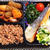 鮭のさざ浪焼き弁当・野菜スープ・夜勤弁当・今年の中秋の名月