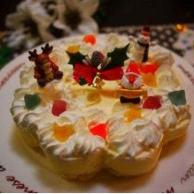 簡単に作れちゃう【クリスマス】☆簡単アイスケーキ