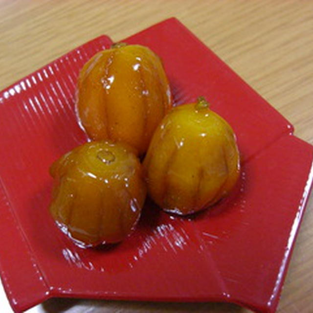 大好き！金柑の甘露煮