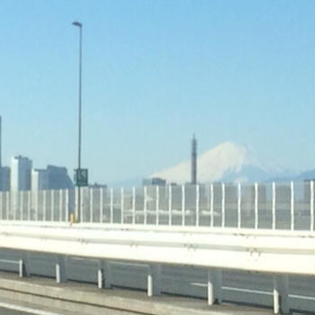 富士山が綺麗です。
