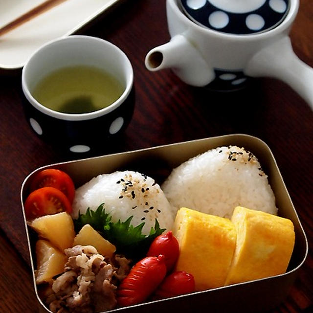 大根と豚こま切れ肉のオイスター煮・・お弁当＆お菓子♪