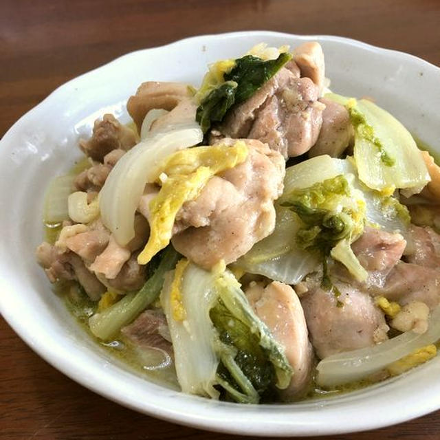 【レシピ動画】鶏肉と白菜のコンソメ煮♪