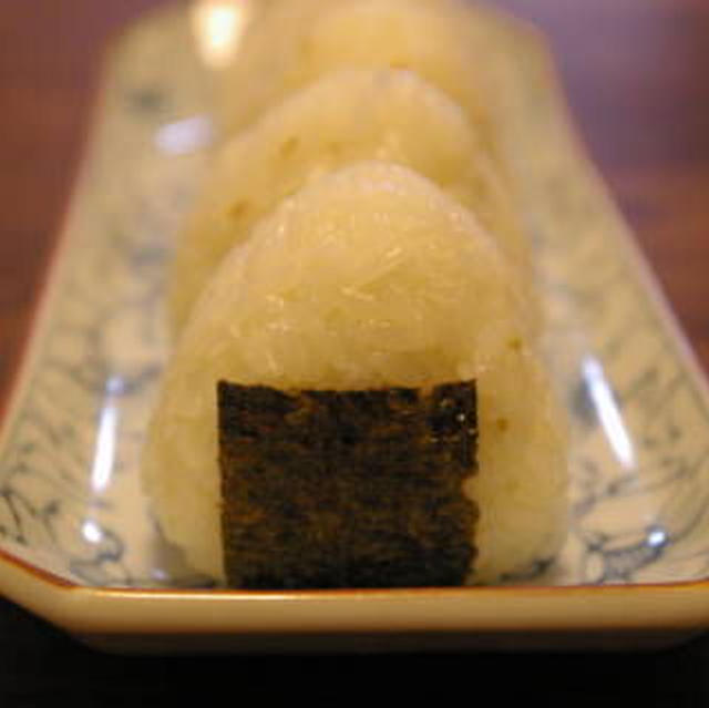 塩加減ばっちり！ご飯がおいしい「おにぎり」