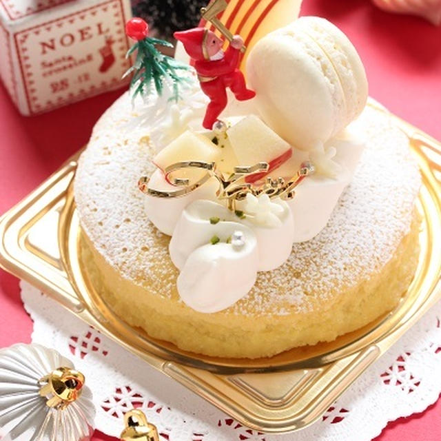 スイートポテト de クリスマスケーキ　～ほっこり素材をクリスマス仕様に☆