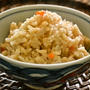 【ごぼうご飯】おろしごぼうで　香り高い炊き込みご飯