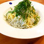 ★お昼ごはん★しらすおろしそパスタ！