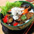簡単カラフル麻婆茄子丼☆