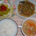 鯖のカレーあんかけ