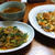 韓国飯。チャプチェ＆チヂミ＆ユッケジャンスープ。