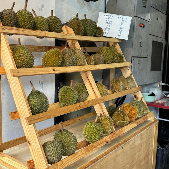 ペナン島でドリアン
