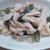 小松菜と白舞茸のさっぱりゴマソースパスタ★　