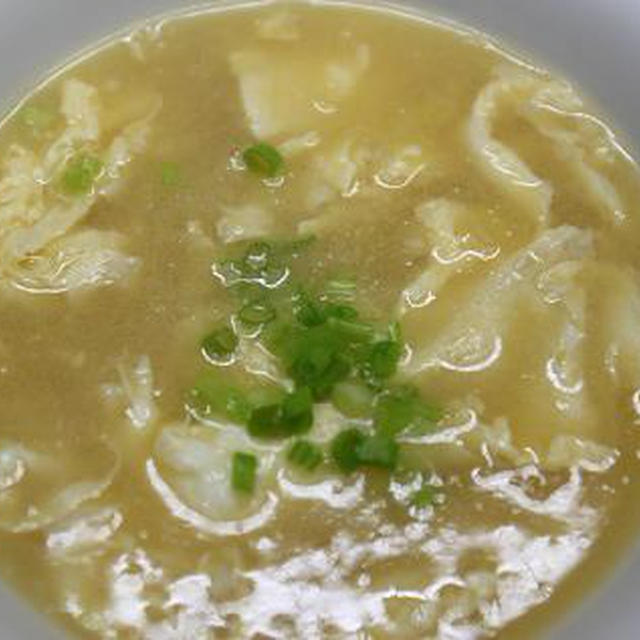 レシピ　中華風コーンスープ