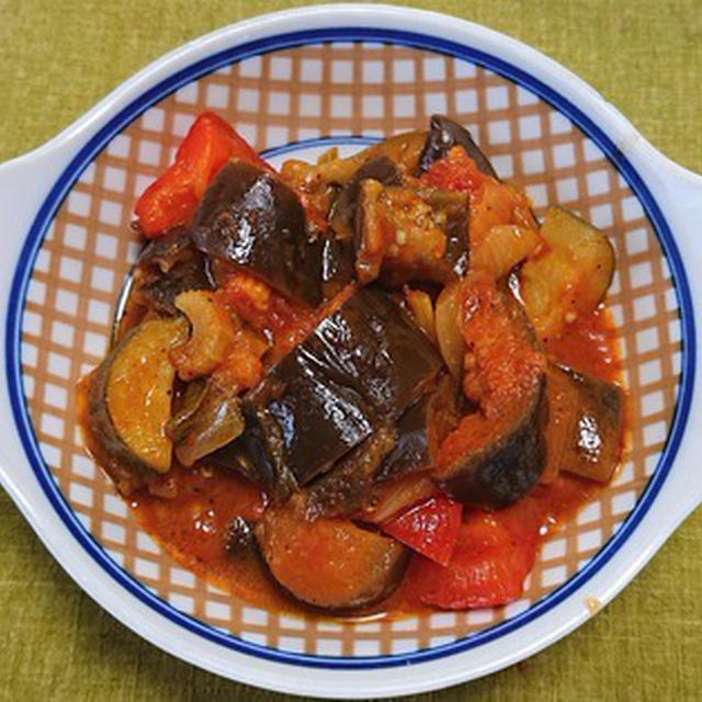 ラタトゥイユ風、夏野菜のトマト煮