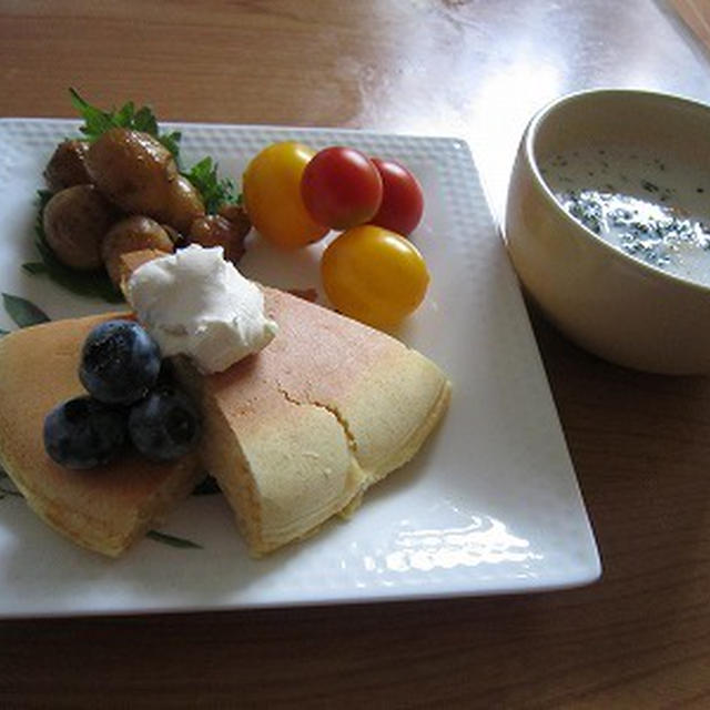 ホットケーキとパンケーキ♪りりー先生のお手本