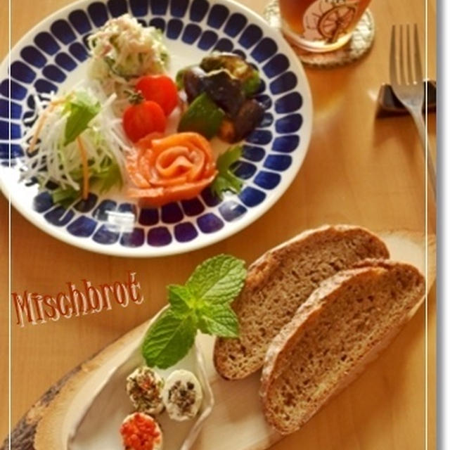 酸っぱくないライ麦パンは、こうして作る♪