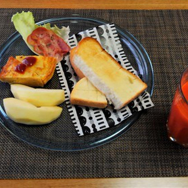 疲れ気味の週明け・・・ポテトとひき肉のスパニッシュオムレツ♪・・♪