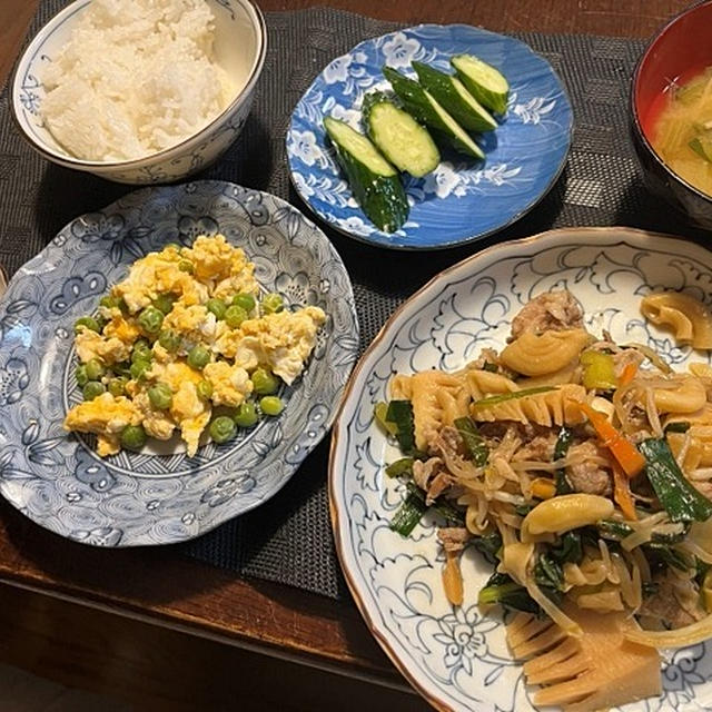 食費が減る献立の決め方＆マカロニ、ニラモヤシ炒め