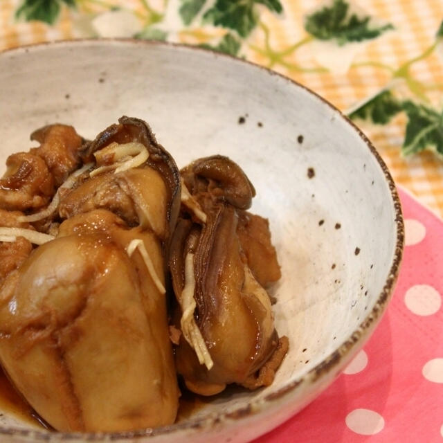 夜カフェ☆岩牡蠣の佃煮･24時間マラソン