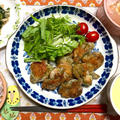 のり塩チキン＆娘の珍解答〜(￣▽￣)