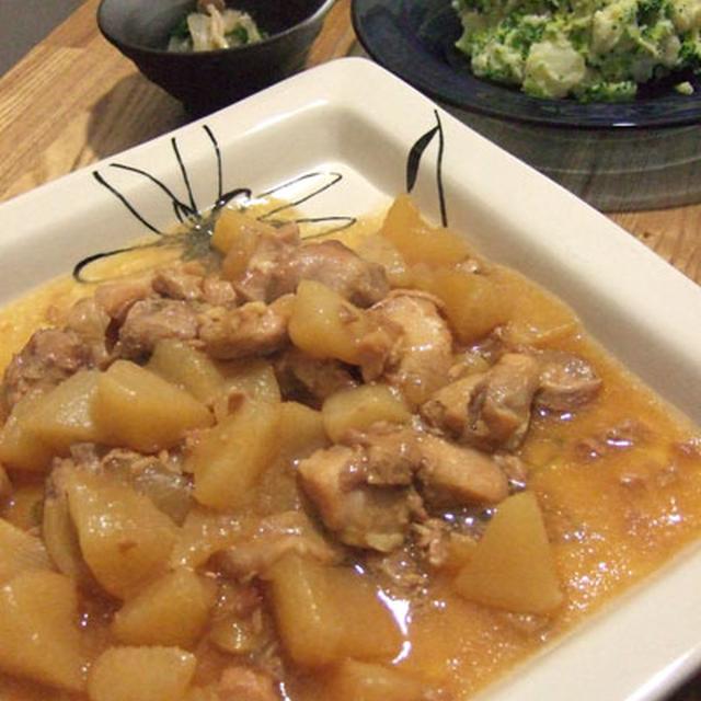 鶏肉と大根のトロトロ煮込み