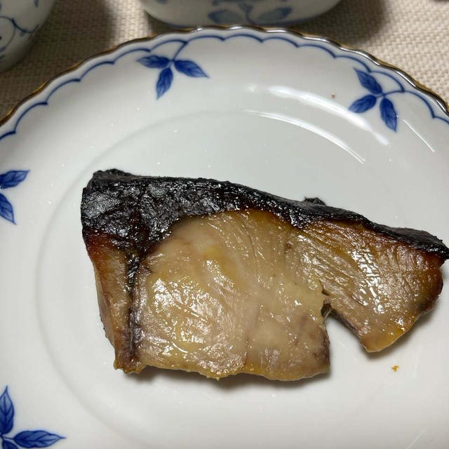 鰤の西京漬け☆豆、豆、まーめな晩ご飯^_^