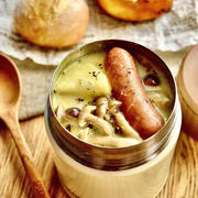 【スープレシピ】きのこ豆乳チャウダー　#スープストック