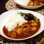 昆布だしでチキンカレー