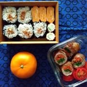納豆巻弁当