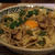 肉野菜炒め蕎麦