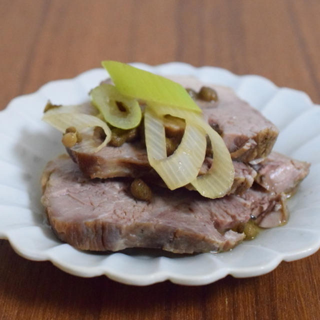 スロークッカー＊豚肉と長ネギの山椒煮込み