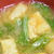 山東菜の味噌汁