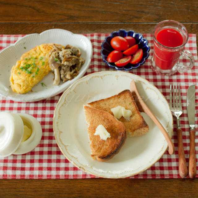 最近の朝ご飯とかお昼ご飯