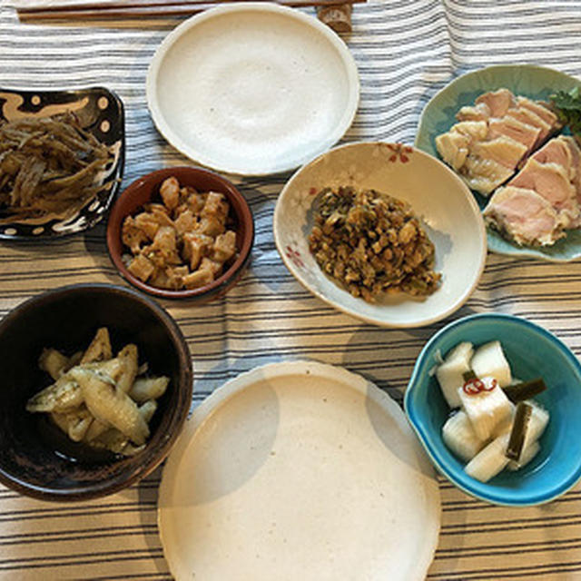 料理を持ち込んで家宴会してきました