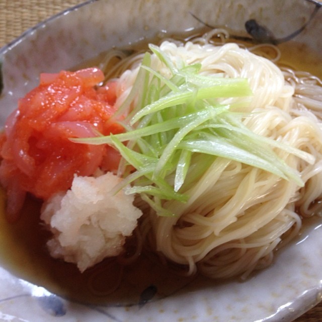 オヤジ随筆♯47“明太イカそうめん”