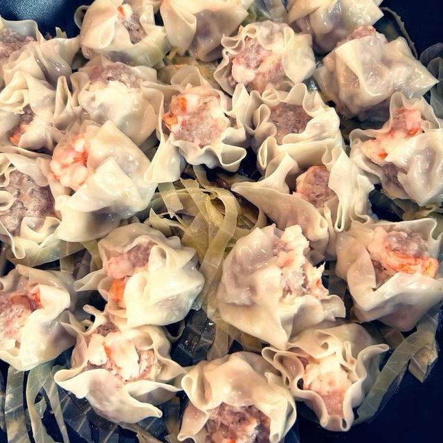 フライパンで作る手作りシュウマイ