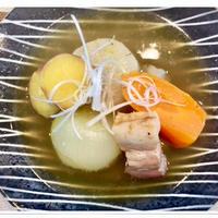 ブラックペッパーきかせて根菜で和風ポトフ♬♪