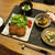 メンチカツ＆木の芽和えの晩ご飯　と　バナナの匂いの花♪