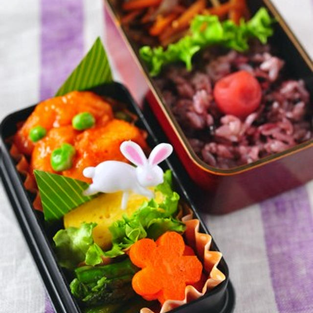 エビマヨのお弁当