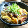 Katsu-Don (Rice Bowl with Deep-Fried Pork Cutlet and Egg)かつ丼