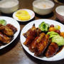 【家ごはん/献立】 肉巻き * ナスの肉巻き～甘酢ソース * 長芋の肉巻き～ニンニク照り焼き