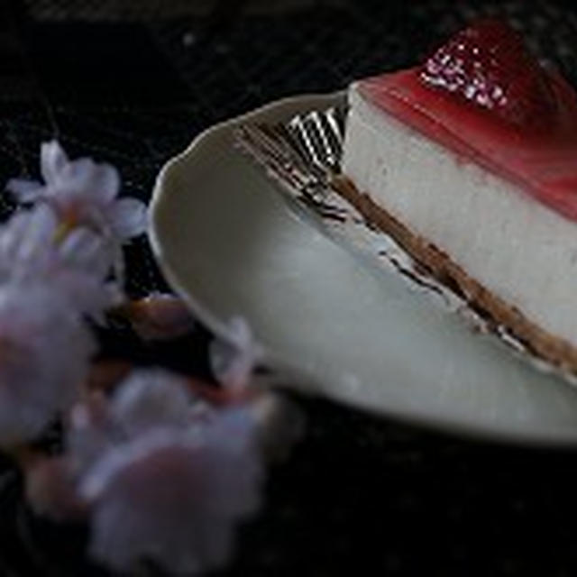 春色レアチーズケーキ