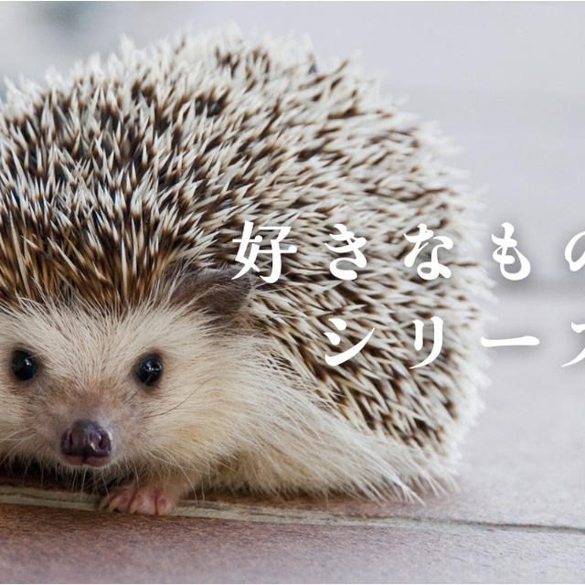 今週はお題スロット『好きなものシリーズ』はかわいいかわいい生き物です