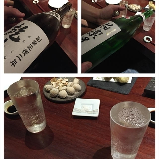 冷酒をたのしむひととき